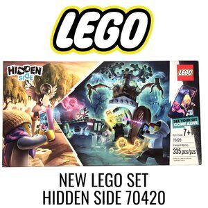LEGO Hidden Side Graveyard Mystery 70420 Building Kit SET NEW App Toy AR Interac